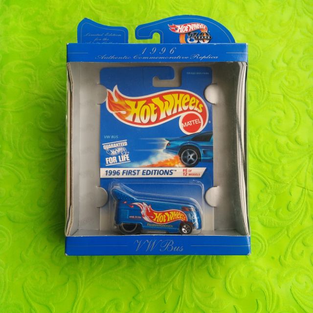 S01] Hot Wheels VW DRAG BUS 1996 First Editions Limited Editions