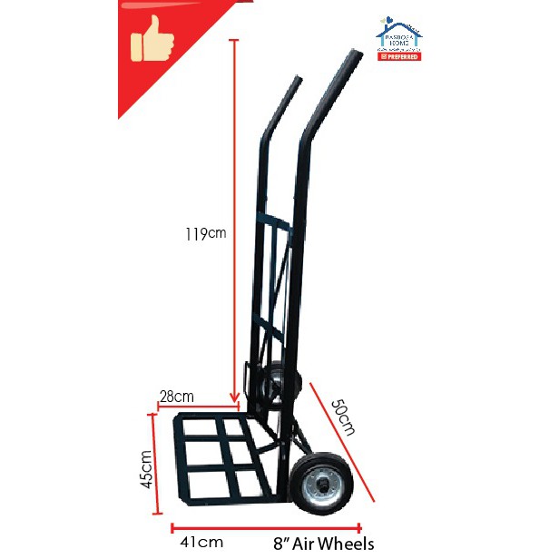 Truck Trolley with 8" Air Wheels (Medium Duty) [100 ORIGINAL] Made
