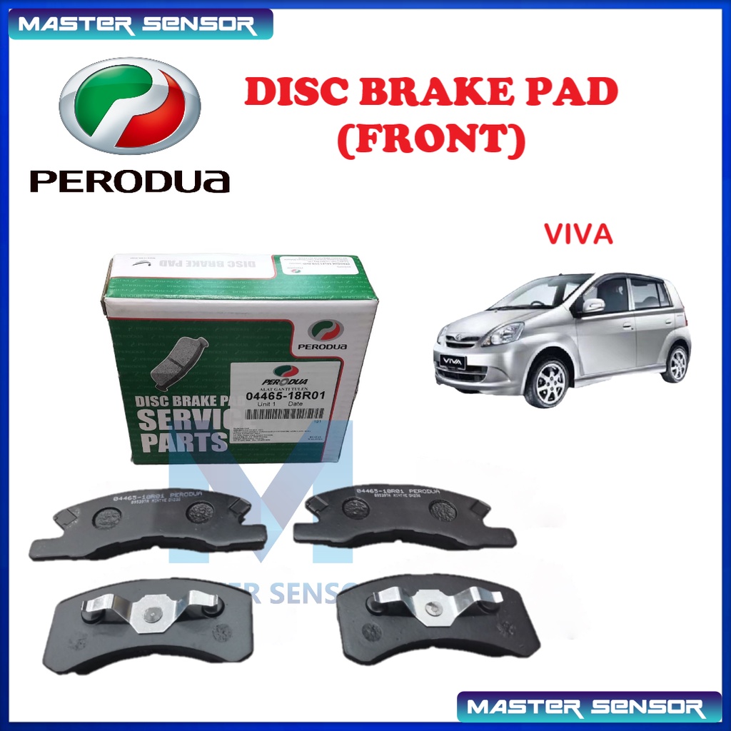 Genuine Front Disc Brake Pads set Perodua Viva ( All Type ) ( 04465