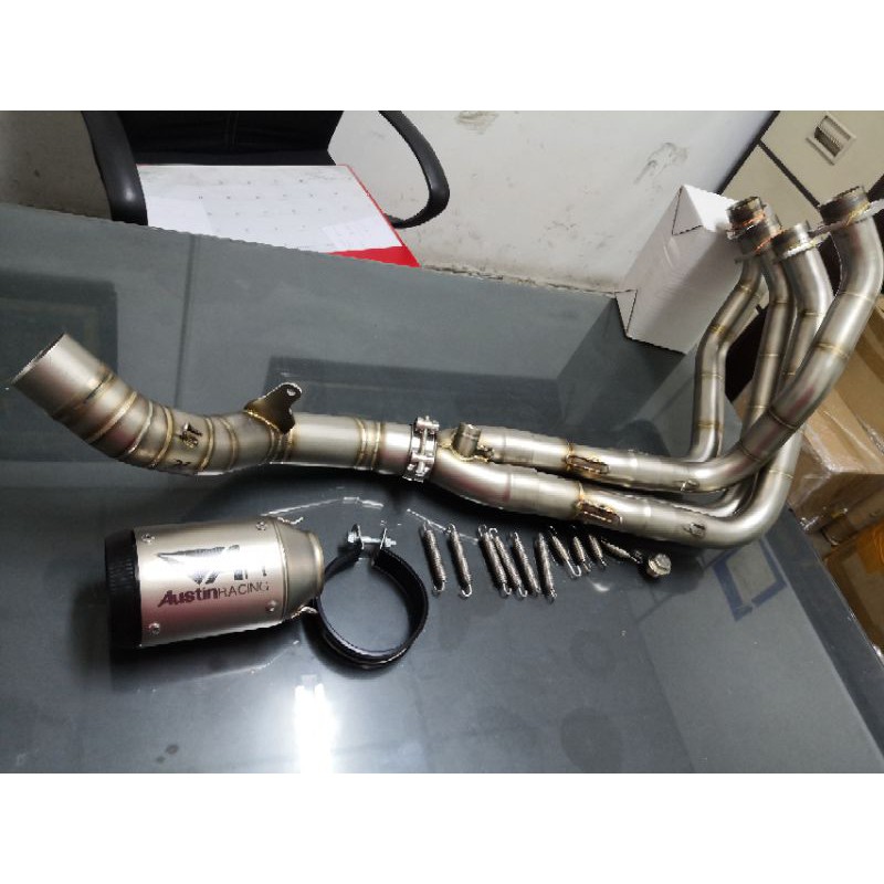 Kawasaki z1000 Austin racing exhaust ekzos full system (pnp) Shopee