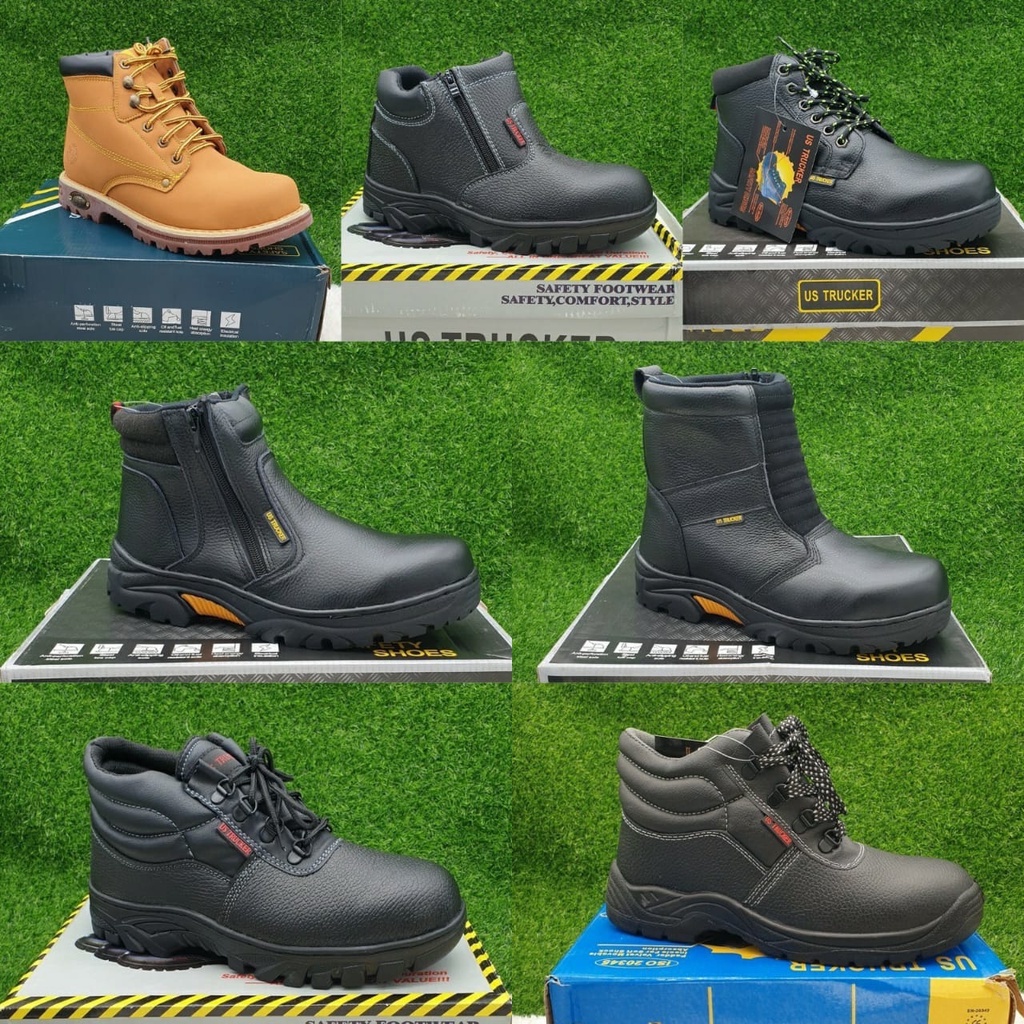 Trucker work outlet boots