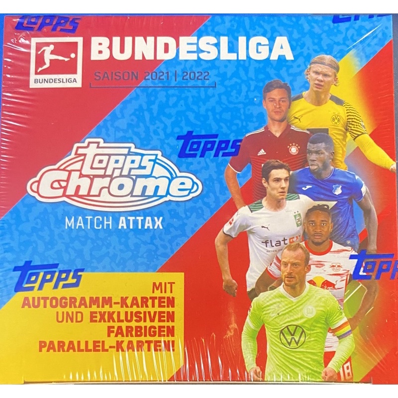 Topps Match Attax Chrome Bundesliga Card Box Shopee Malaysia