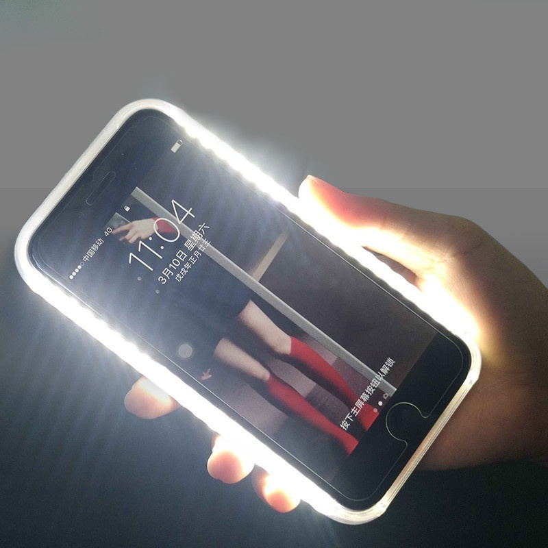 Phone Case LED Flash Phone Protective Cases for IPhone11 Pro Max X