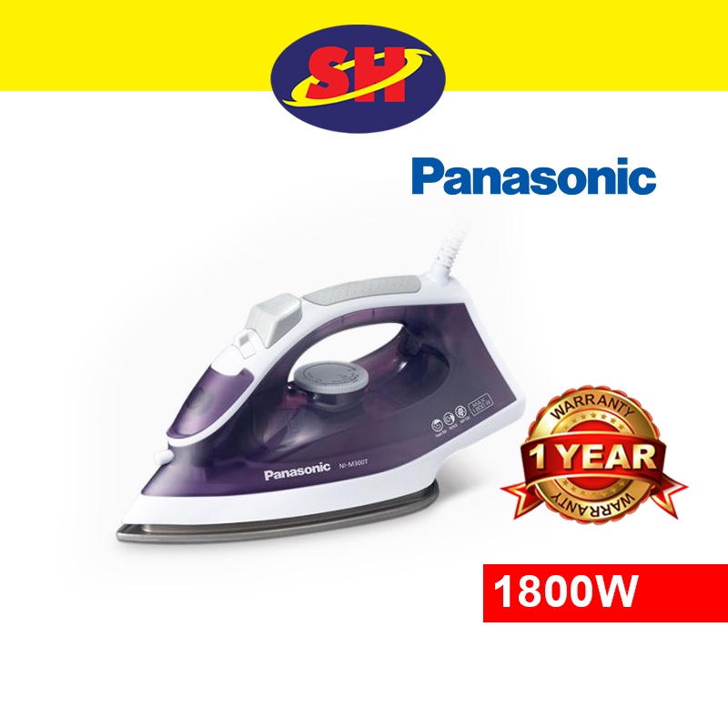 Panasonic 1800W Steam Iron(Titanium Coated soleplate) Shopee Malaysia