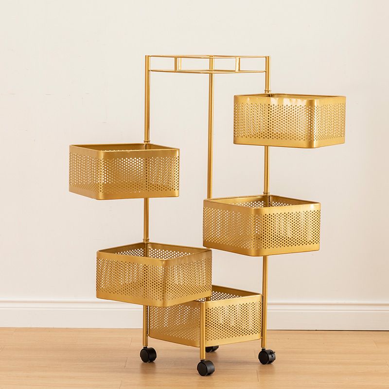 HAZA | RITZ Kitchen Multi purpose Gold Rack Shelves Rak Rizalman bawang ...