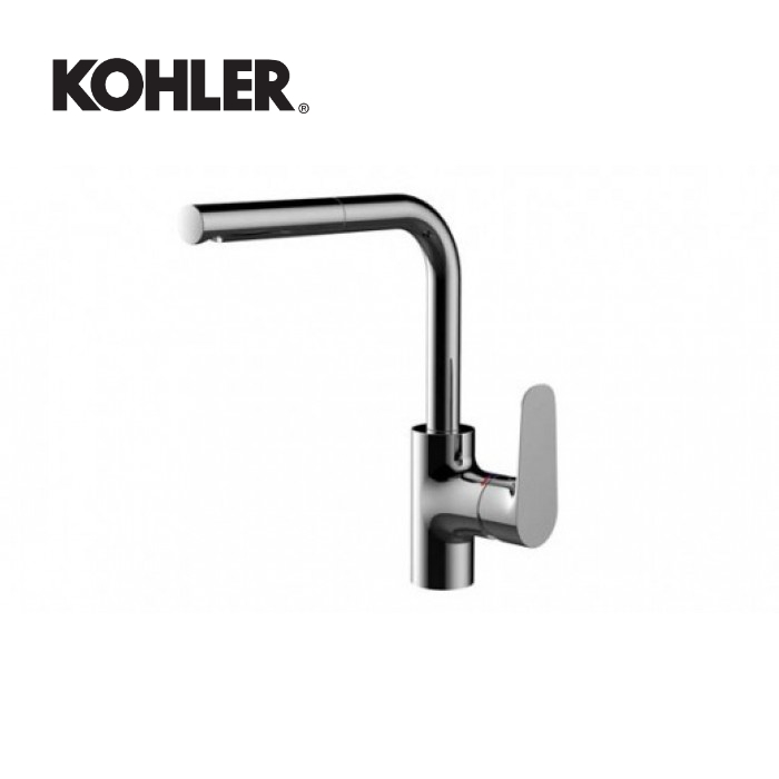 KOHLER ALEO KITCHEN FAUCET W PULLDOWN SPRAY (K99175T4CP) Shopee