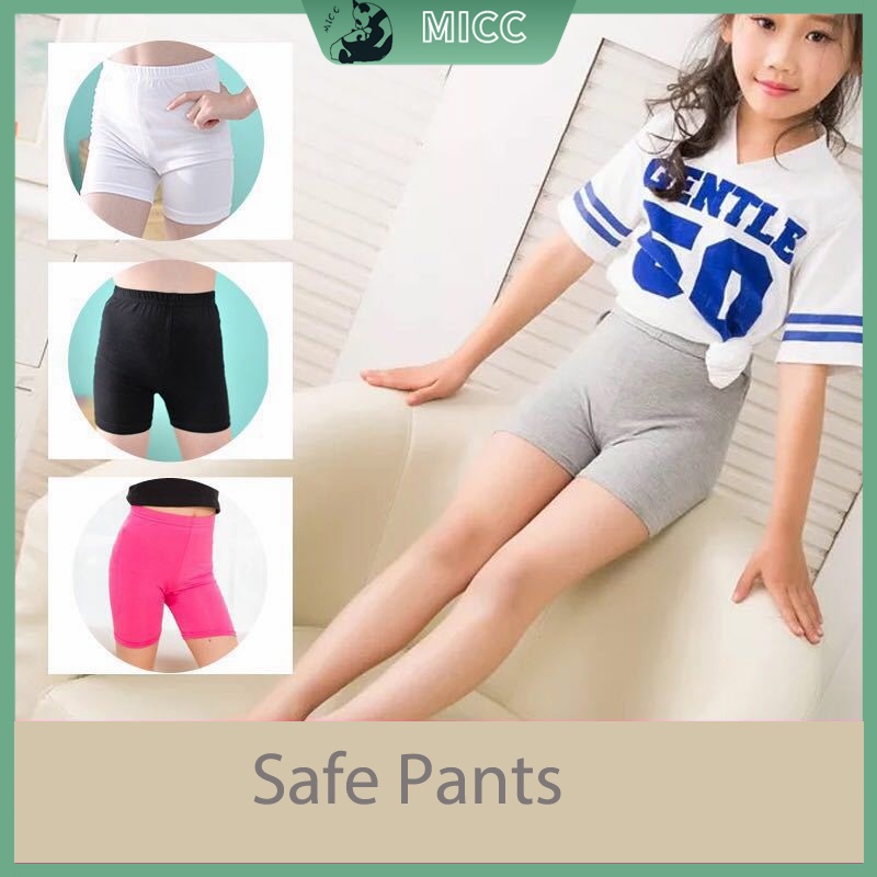 3-9Y Girl Kids Safety Pants Children Legging Tight Pants School Skirt  Innerwear