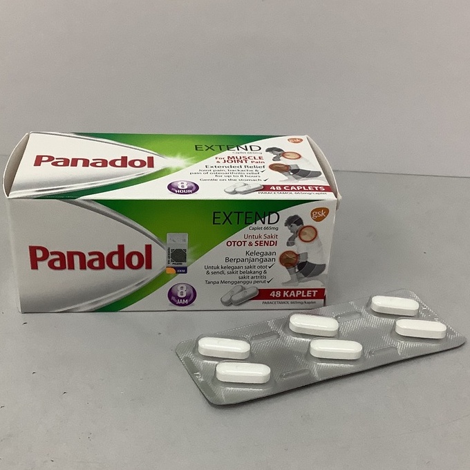 Panadol Extend Paracetamol 665mg 12 Tablets 48 Tablets Shopee Malaysia 3677