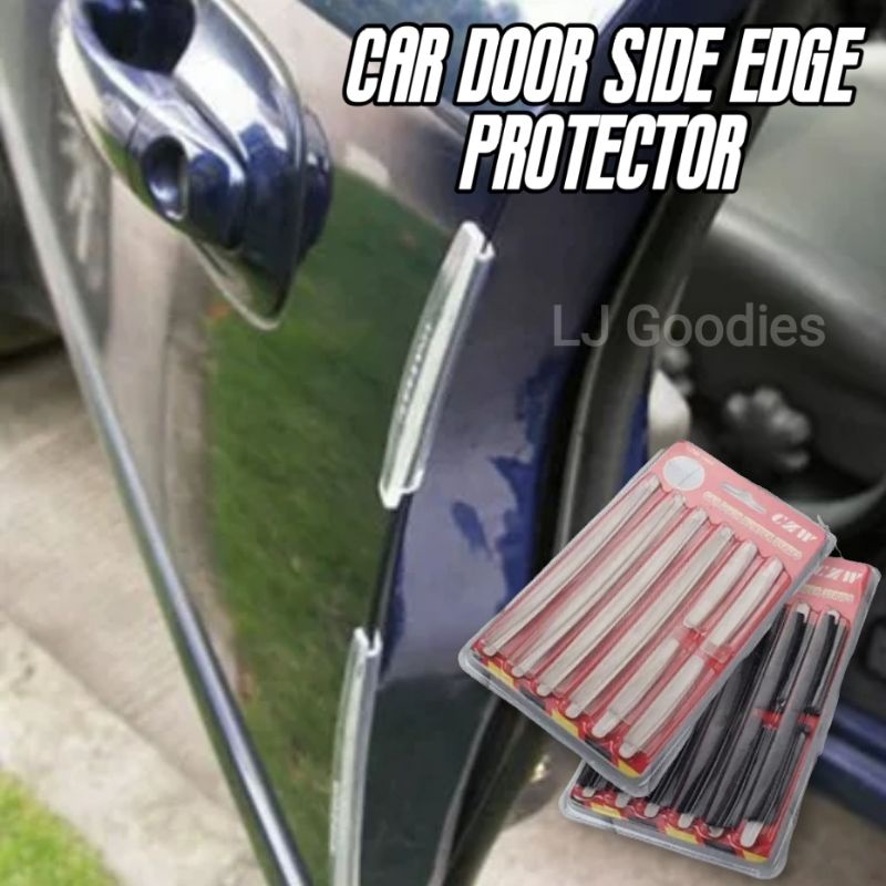 8pcs Car Soft Bumper Door Side Edge Guard Rubber Protector Anti-scratch ...