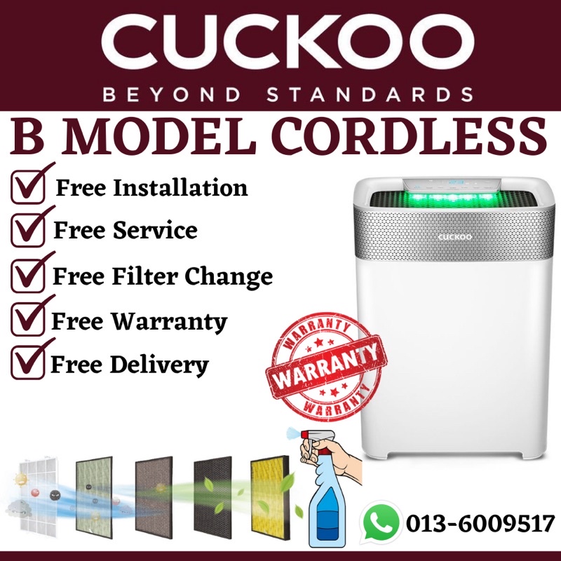 CUCKOO B MODEL CORDLESS AIR PURIFIER | Shopee Malaysia