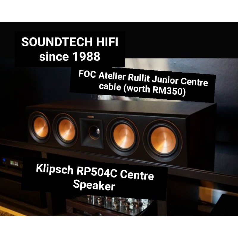 Klipsch Reference Premiere RP-504C 2.5 Way Centre Channel Speaker ...