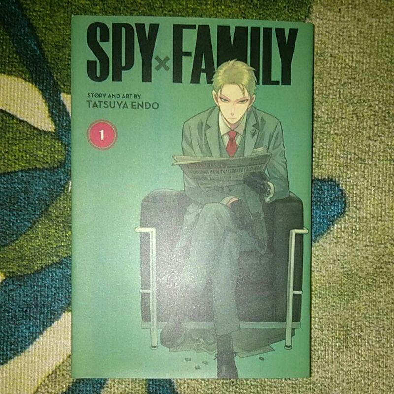 Spy X Family Vol 1 by Tatsuya Endo Shopee Malaysia