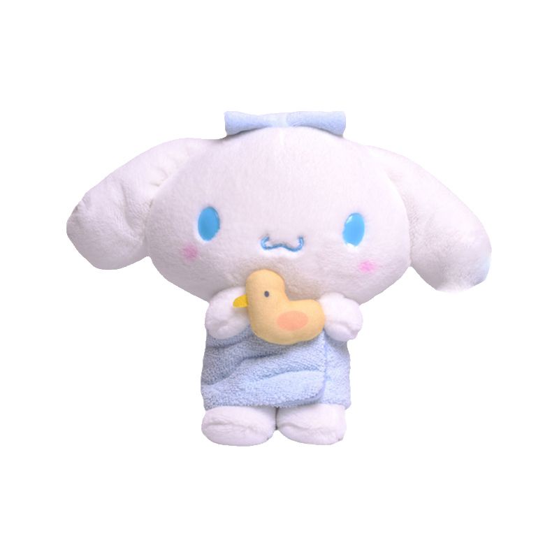 Carton Kuromi Keychain Sanrio Melody Cinnamoroll Plush Doll Pendant Kid ...