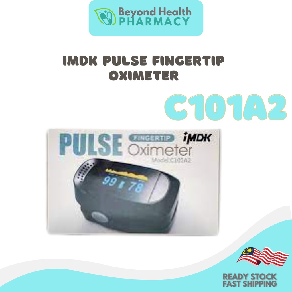 IMDK PULSE FINGERTIP OXIMETER MODEL C101A2 Shopee Malaysia