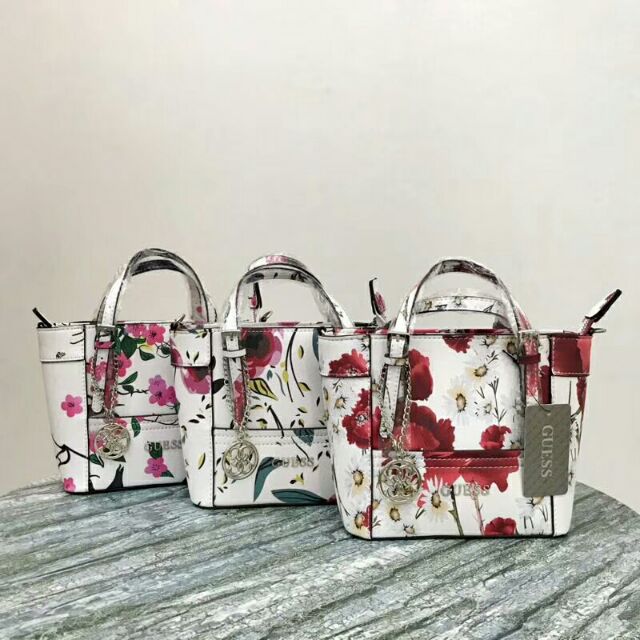 Guess cheap flower handbag