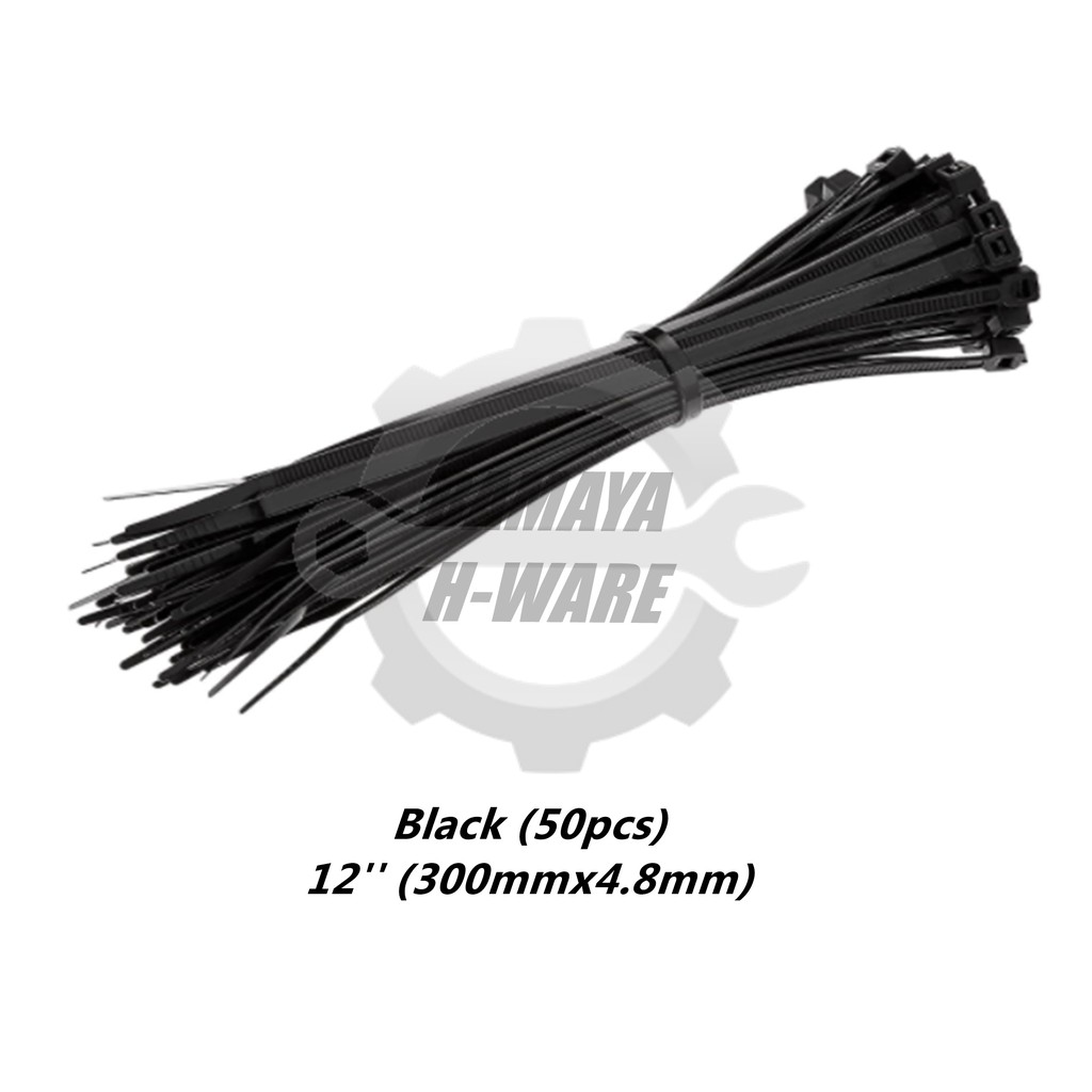 4'' - 12'' Self Locking Cable Ties. White Cable Ties. Black Cable Ties ...
