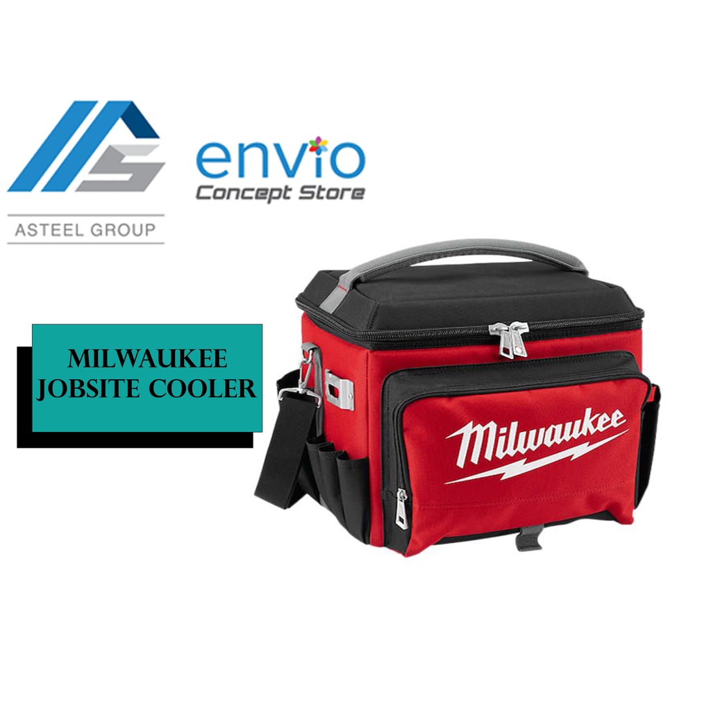 Milwaukee Jobsite Cooler (48228250N) Shopee Malaysia