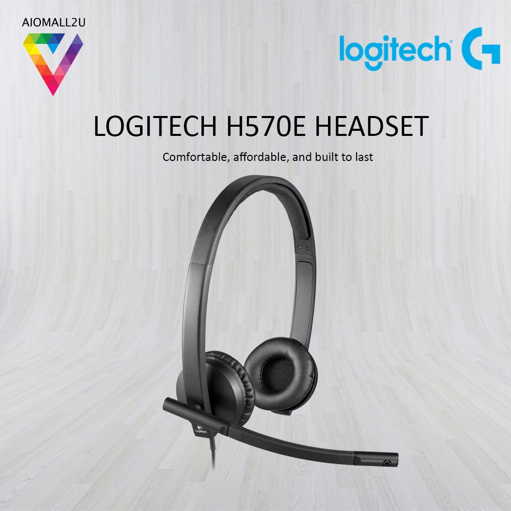Logitech h570e noise cancelling hotsell