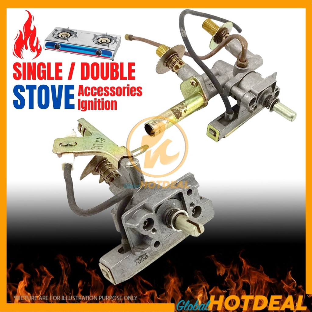 Alat Ganti Dapur Gas Stove Igniter Valve Dapur Gas Api Slow Gas Stove
