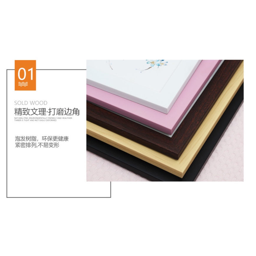(Free Bubble Wrap) 3R,4R,5R,6R,8R,A4 Modern Design Wood Photo Frame ...
