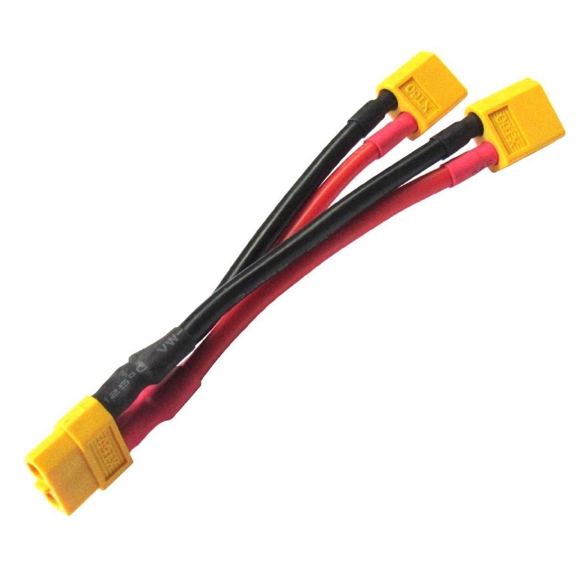 thumbnail image 2 of E-W AMASS XT60 To XT60 Extension Lead – Male-Female, 12AWG, Lipo RC Battery, UK Seller 2 of 2