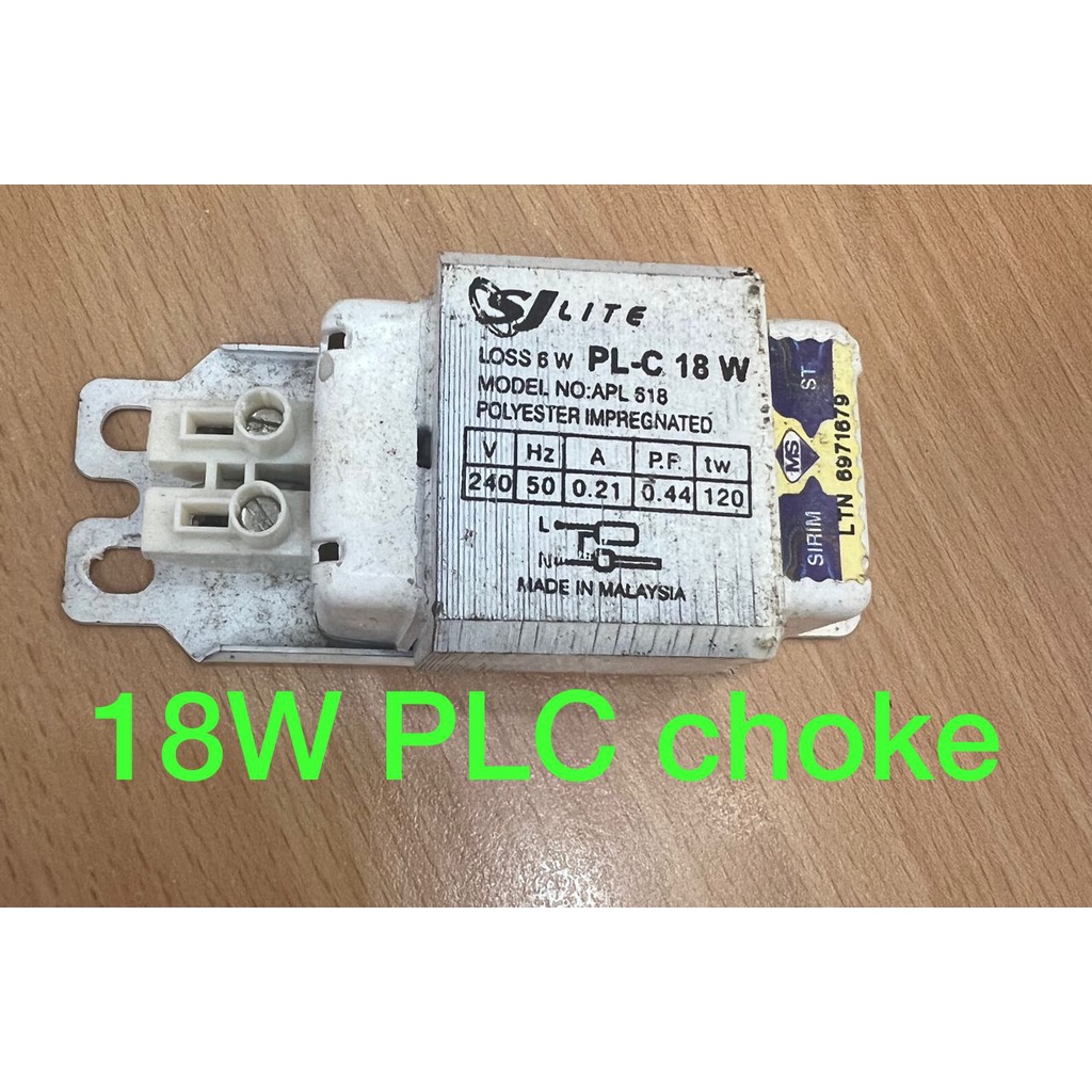 36W 40W 18W flouresent choke for tube / ballast fluorescent lamp PLC