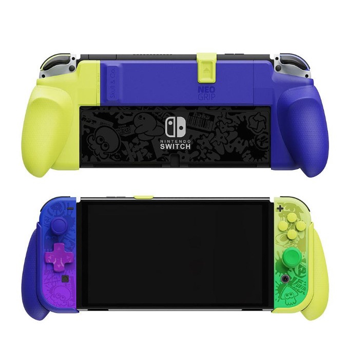Skull&Co Splatoon Limited Edition NeoGrip/GripCase OLED for