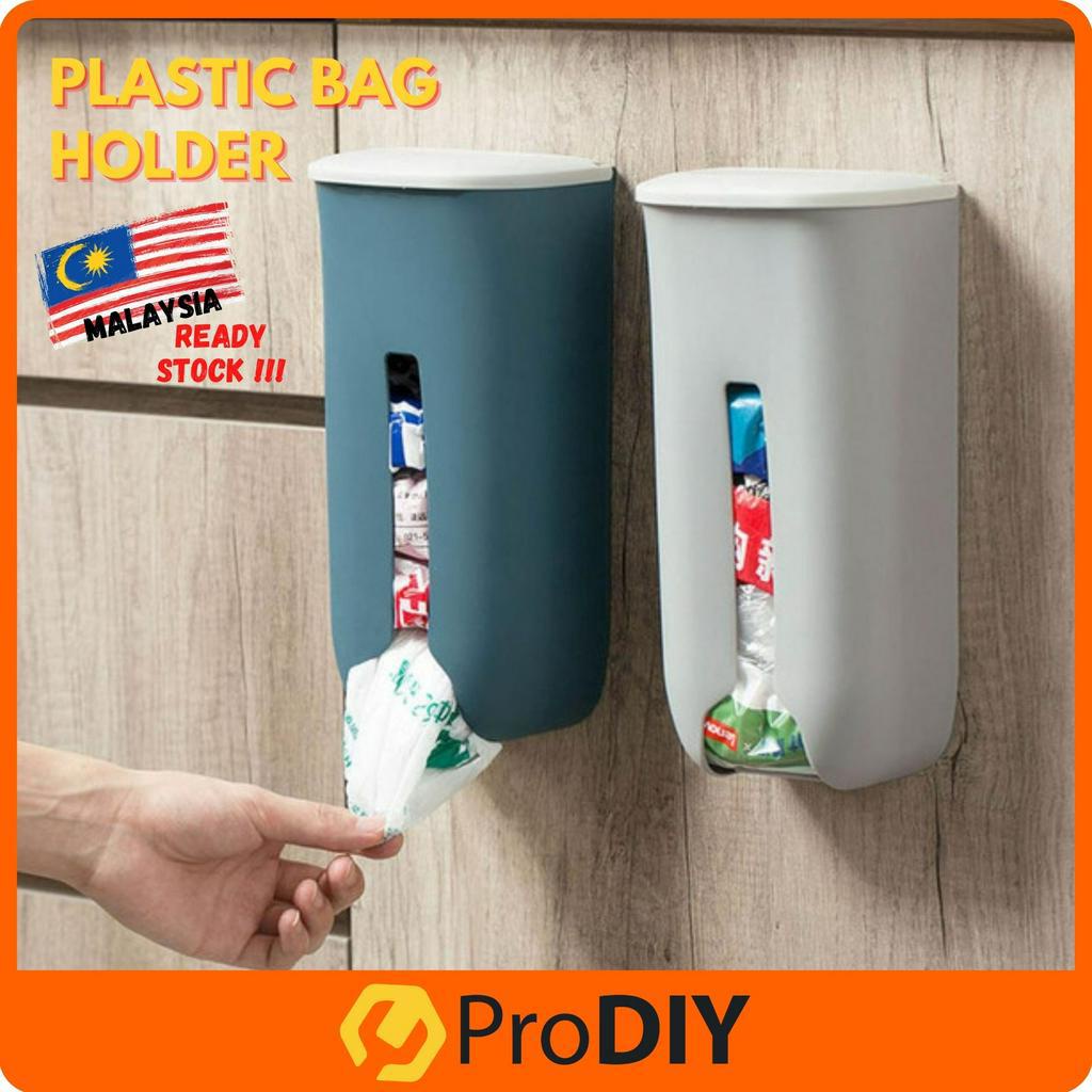 1X Trash Bag Storage Box Garbage Bag Dispenser for Wall Mounted Grocery  Holder