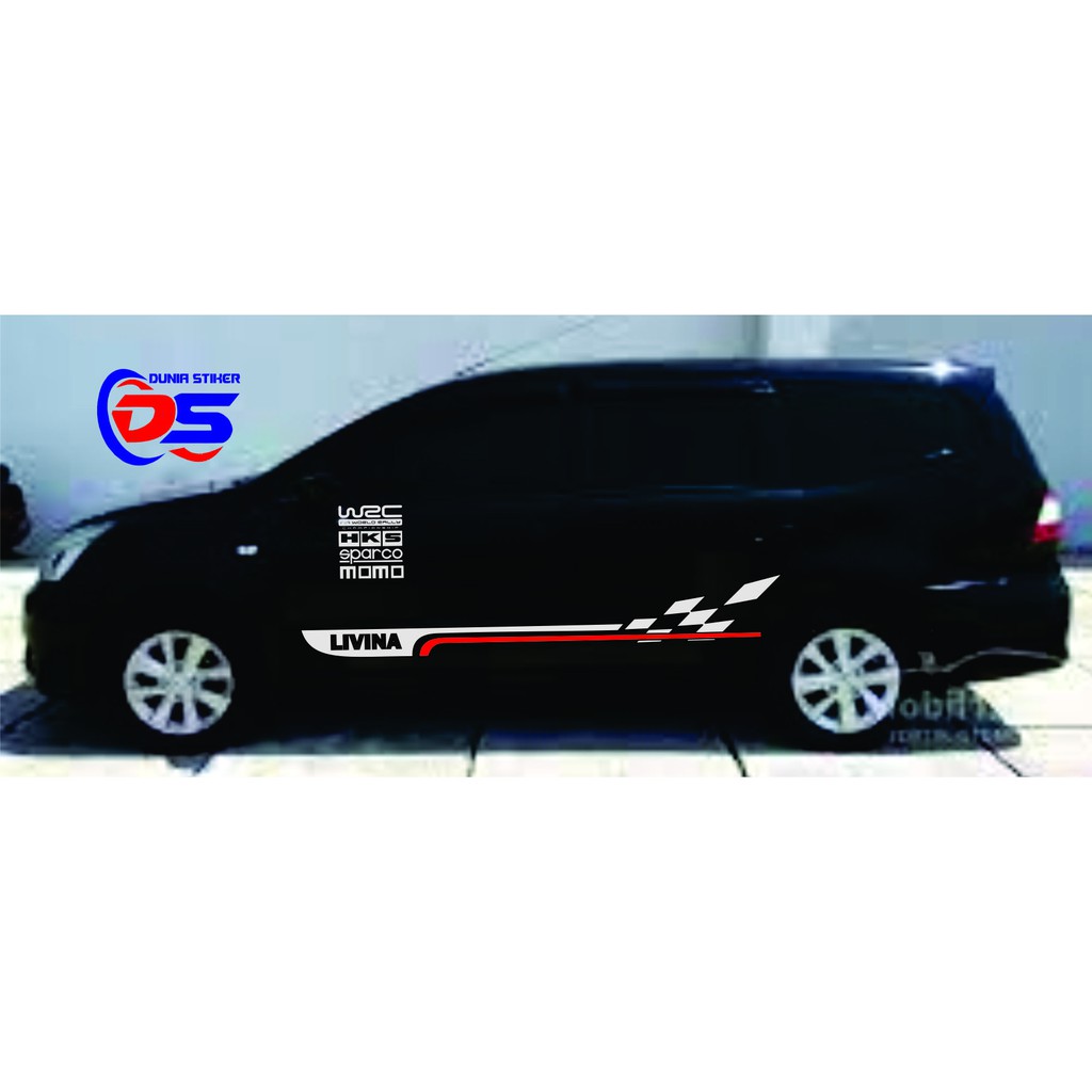 Livina Cutting List Sticker Grand Livina Car Sticker New Nissan Grand 