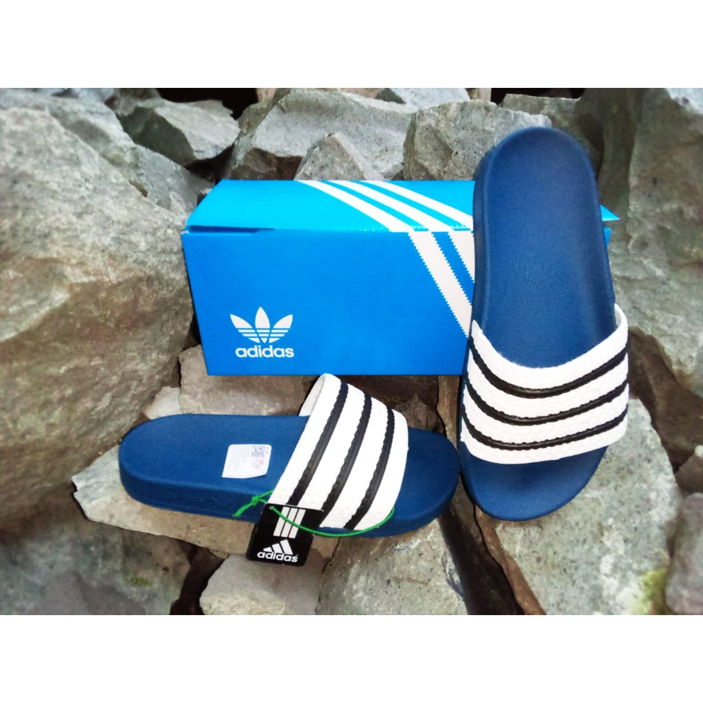 Men's Sandals slides model | Adidas adilette Men's Slippers | Shopee ...