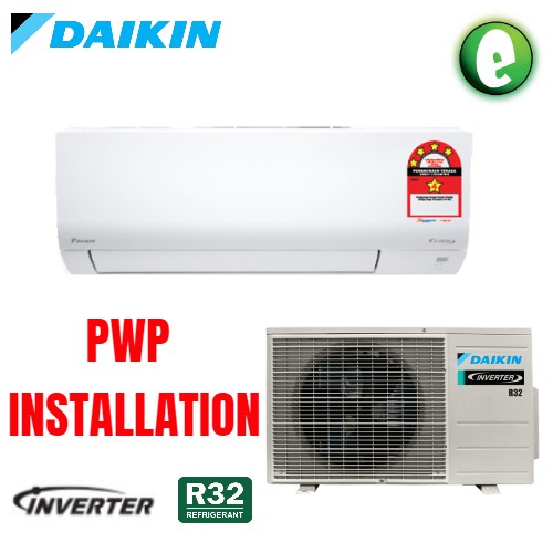 Daikin Inverter Ftkf Series Wall Mounted Air Conditioner Build In Wifi Shopee Malaysia