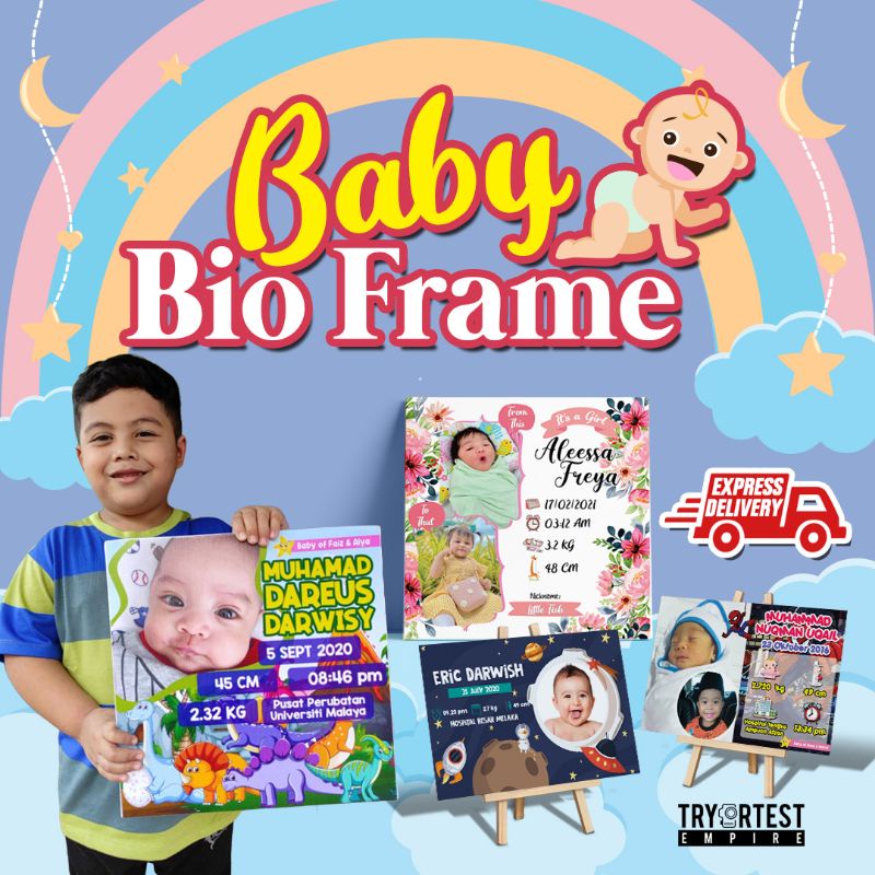 FRAME BIO BABY CUTE TERKINI | Shopee Malaysia