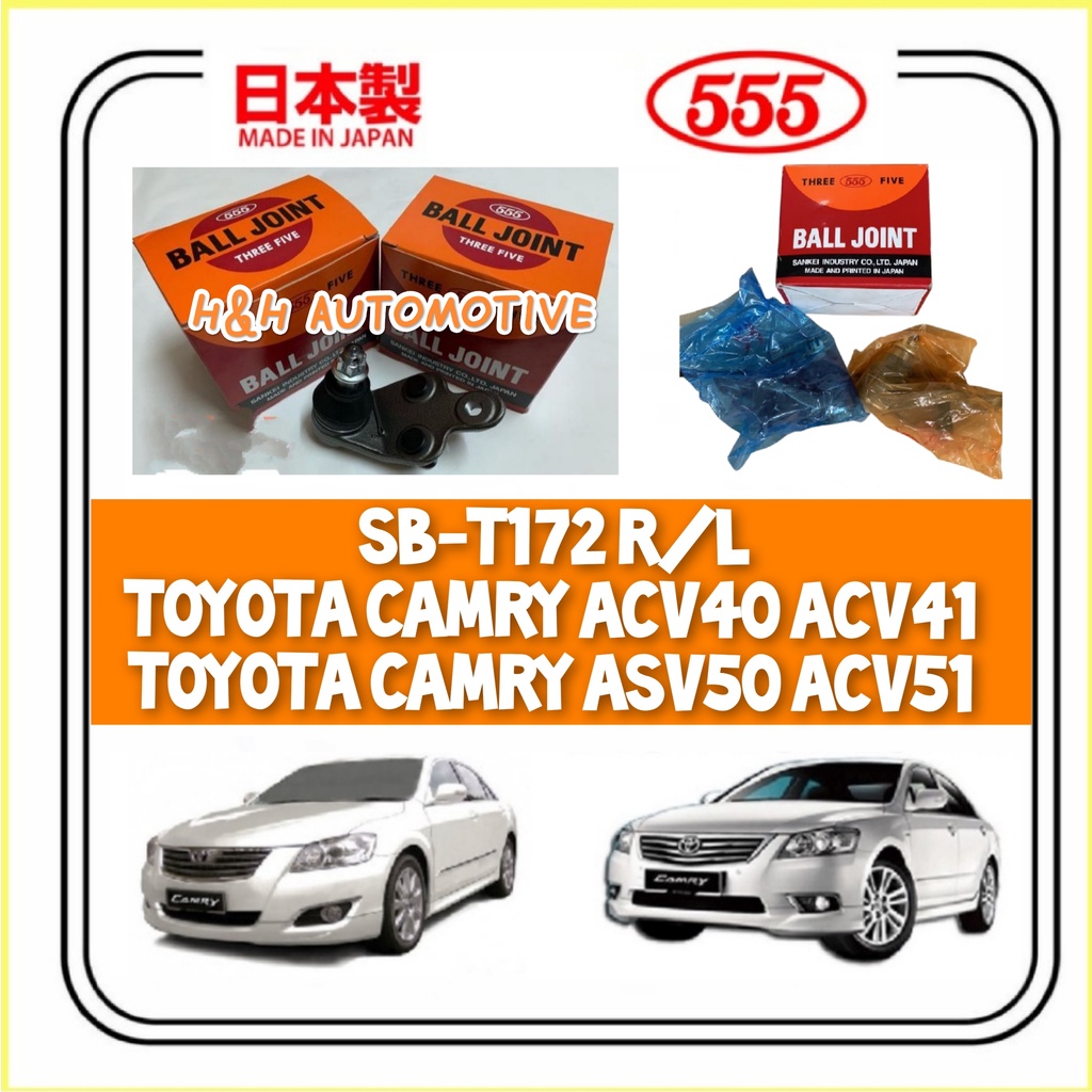 555 Japan Ball Joint Set For Toyota Camry Acv40 Acv41 Asv50 Acv51 Shopee Malaysia 8828