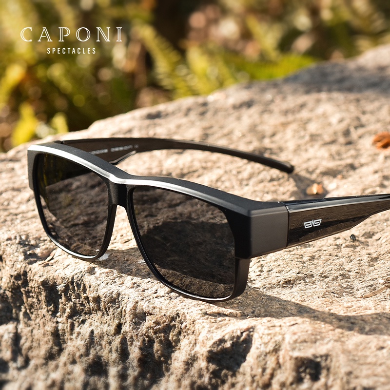 CAPONI Polarized Men's Sunglasses New Outdoor Photochromic Driving