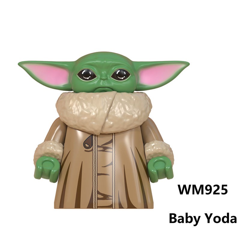 Baby Yoda The Mandalorian Mini Figure Star Wars Collection Toys ...