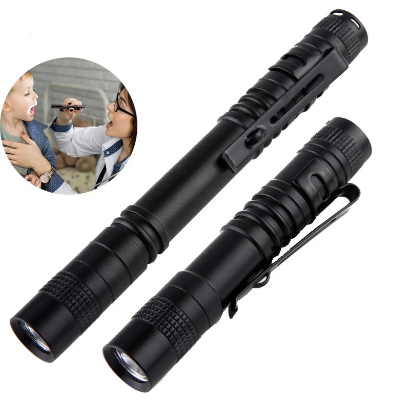 Waterproof Camping Small Flashlight/ LED Portable Pen Style Electric ...