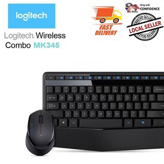 [ Ready Stock Fast Delivery Local Seller ] Logitech MK345 Wireless ...