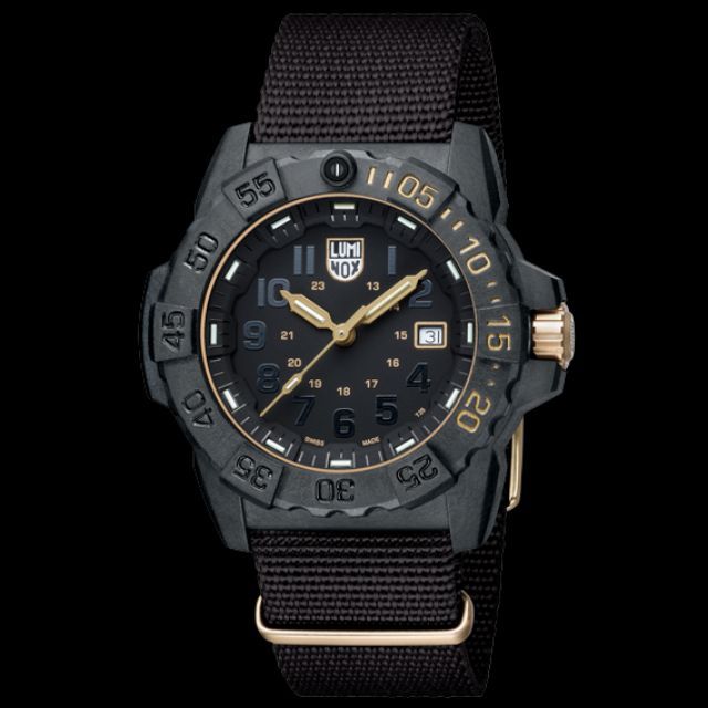 Luminox navy seal 3501 gold set new arrivals