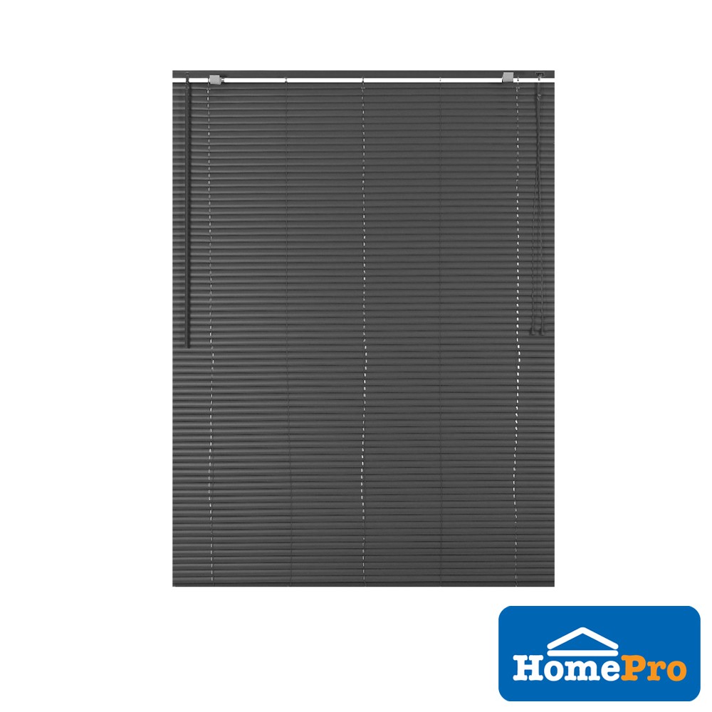 Homepro HLS Vinyl Blind Curtain Langsir W120xH160CM Dark Grey