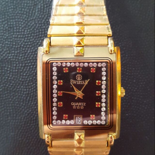 Swistar top gold watch