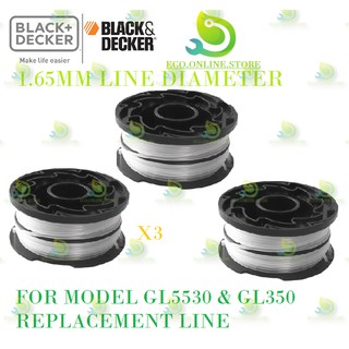 GL5530,GL350 BLACK DECKER STRING REFILL A6441 SPOOL NYLON GRASS TRIMMER, REPLACEMENT LINE SPARE PART ACCESSORIES CAP