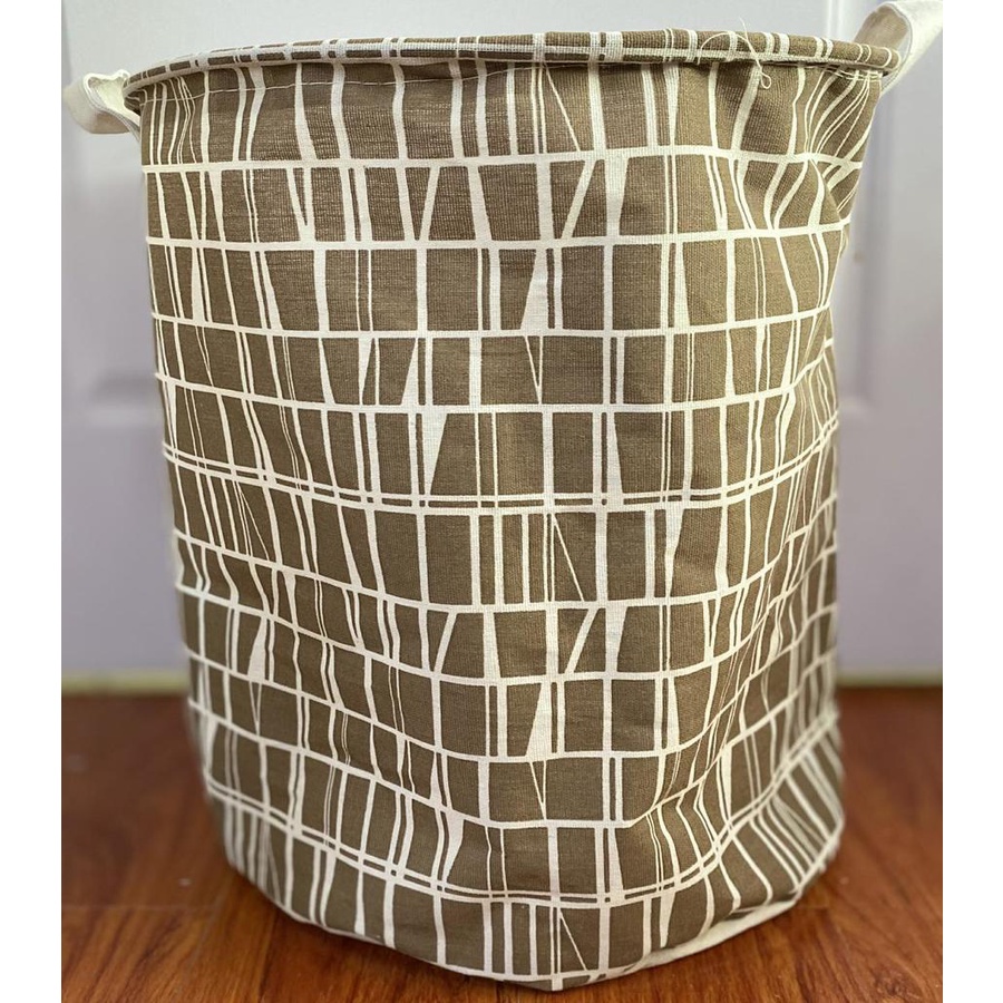 Ready Stock Foldable Laundry Basket Bakul Dobi Waterproof for Dirty ...