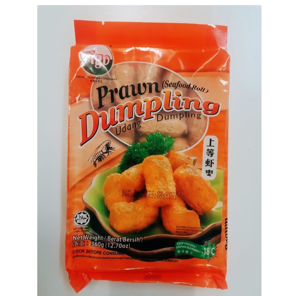 【HALAL】FIGO PRAWN DUMPLING | 上等虾枣 | 360G | Shopee Malaysia