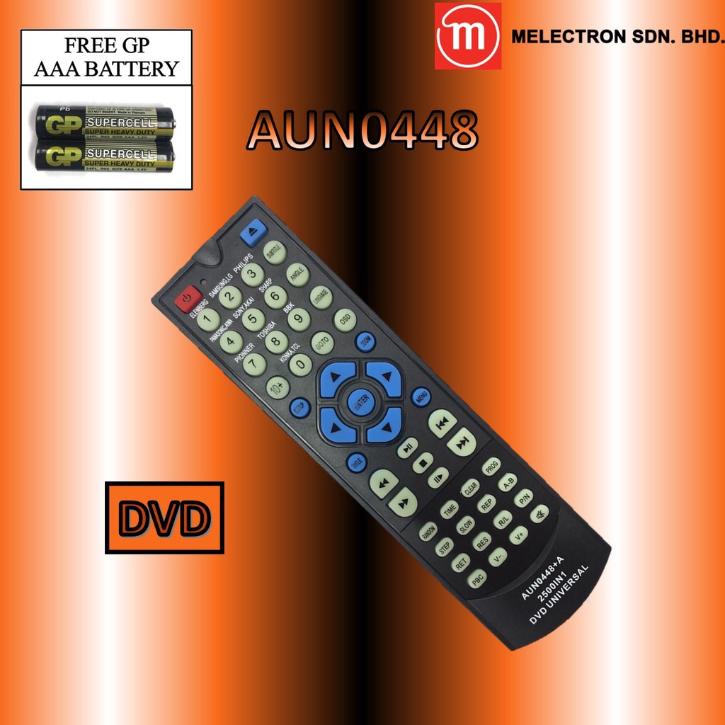IHandy DVD Remote Control (AUN0448) Shopee Malaysia