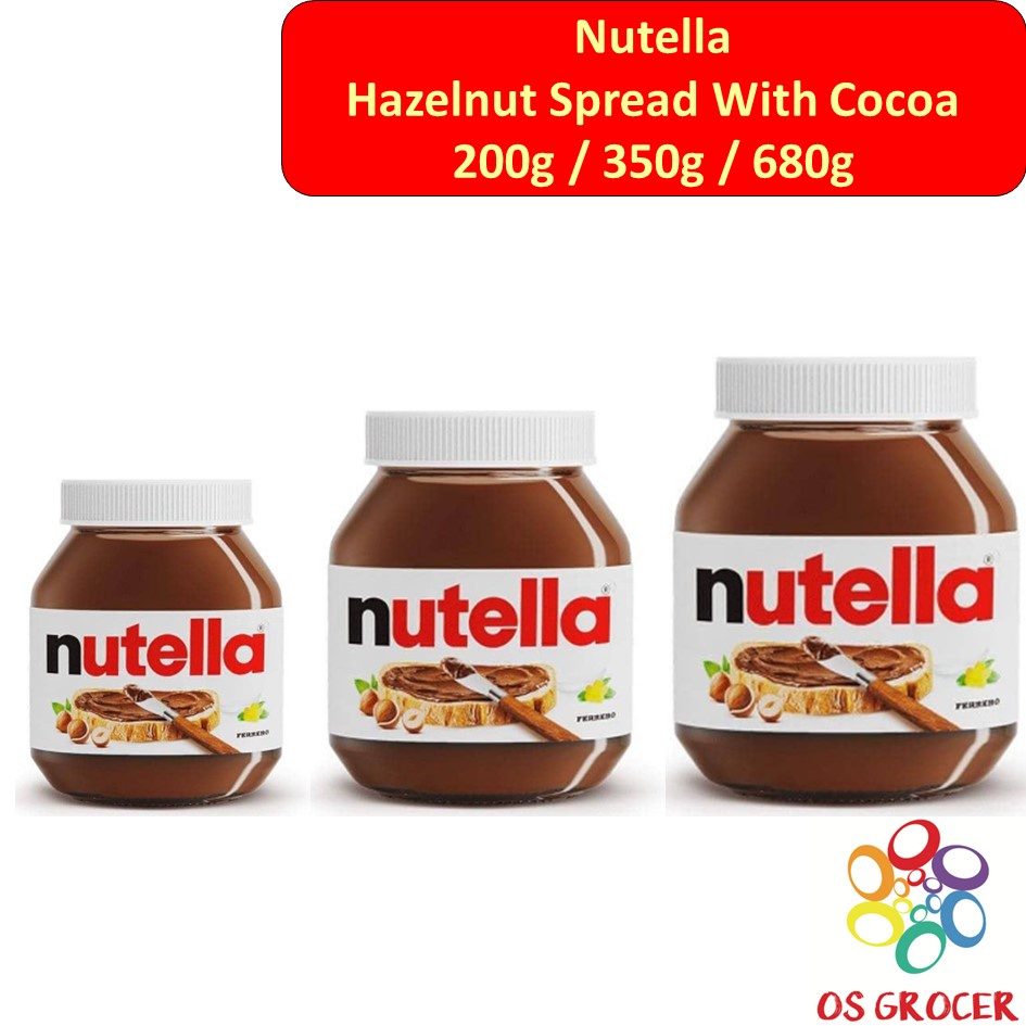 Nutella Ferrero Hazelnut Spread With Cocoa | Shopee Malaysia