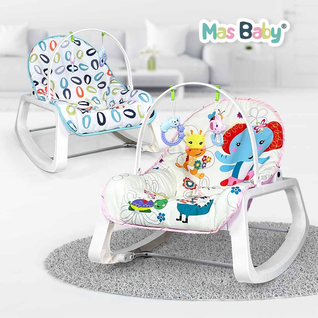 Mas Baby Newborn Rocker Cradle Chair Kerusi Buaian Bayi Rocker