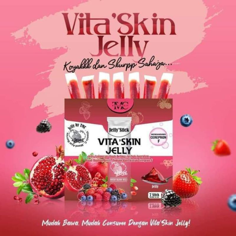 🍒🍇 TMC VITA SKIN JELLY 🍒🍇 Shopee Malaysia