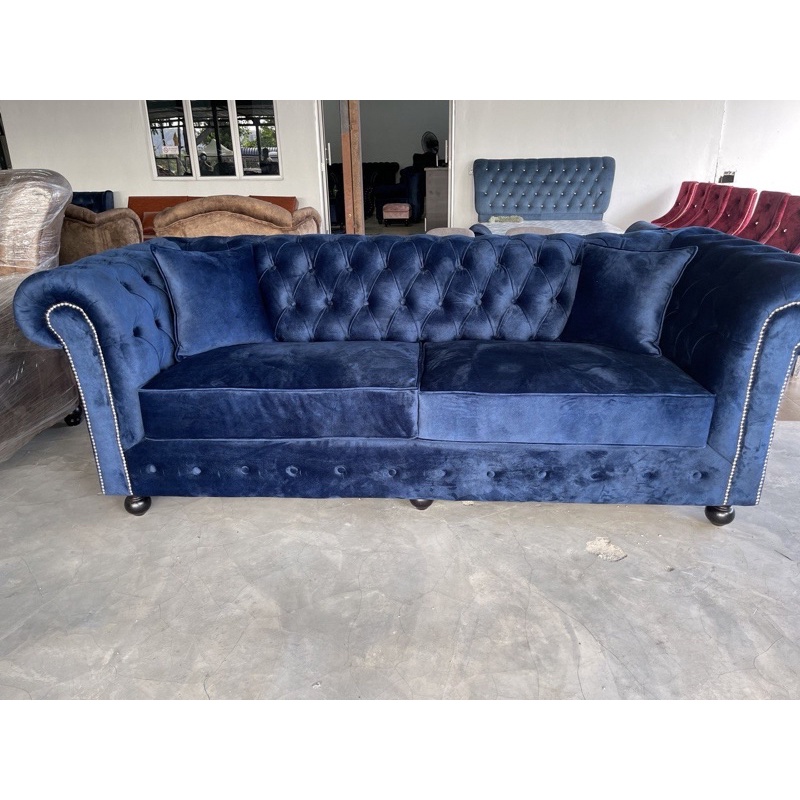 CHESTERFIELD ALBERT SOFA CHESTERFIELD MURAH SOFA DIRECT KILANG Shopee