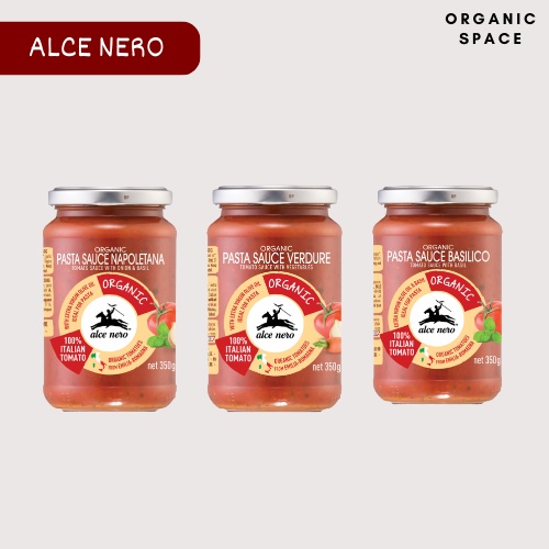 Alce Nero Tomato Puree & Pasta Sauce Verdure / Basilico / Napoletana 350g Shopee Malaysia