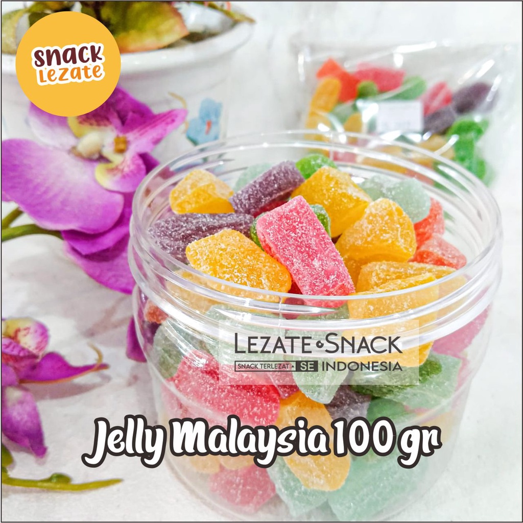 Sedap Snack Malaysian Jelly Candy 100gr/fruit Flavored Jelly/Jelly